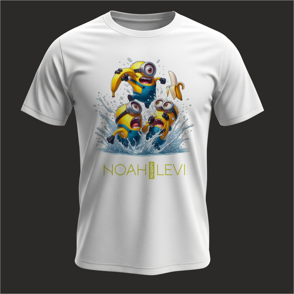 T-shirt Criança nome personalizado